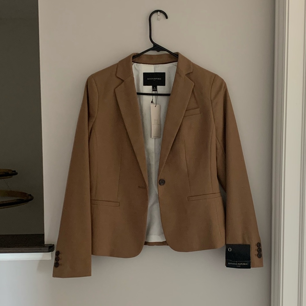 Brown Banana Republic Suit